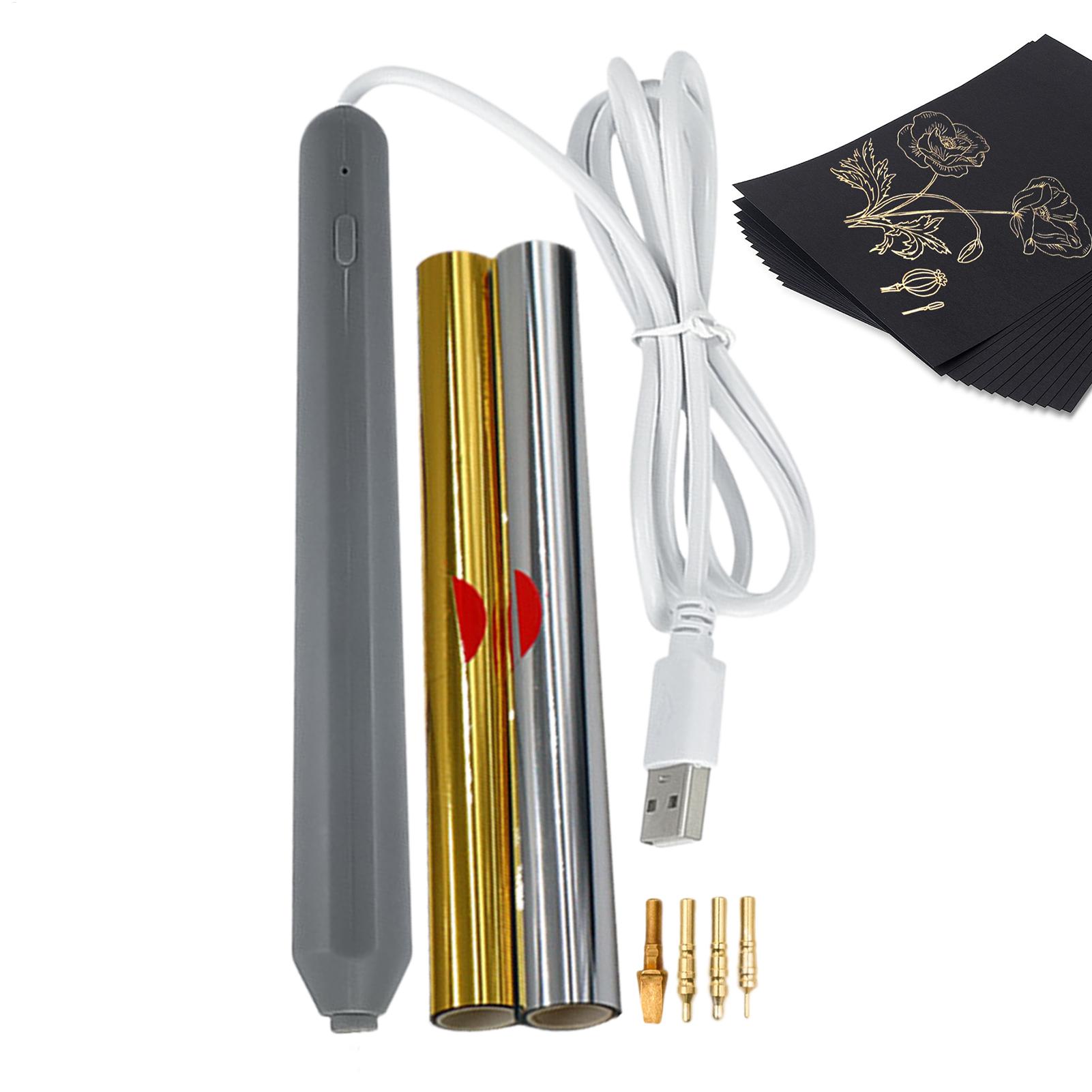 Leatherwork Tool Kit - Hot Foil Pen Stamping Tool with