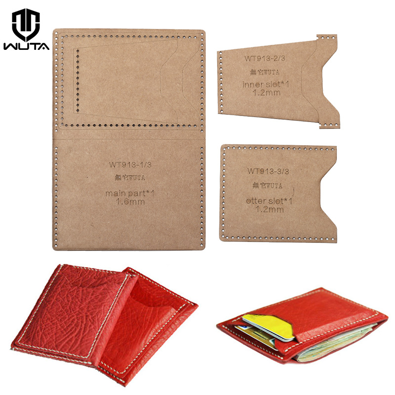 Leatherwork Tool Kit - WUTA 913 Mini Card Case Kraft