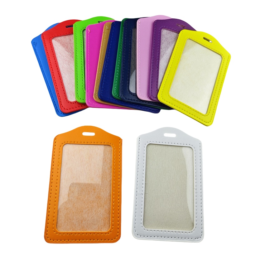 Leatherworker Name - 100pcs PU Leather Badge Name Card