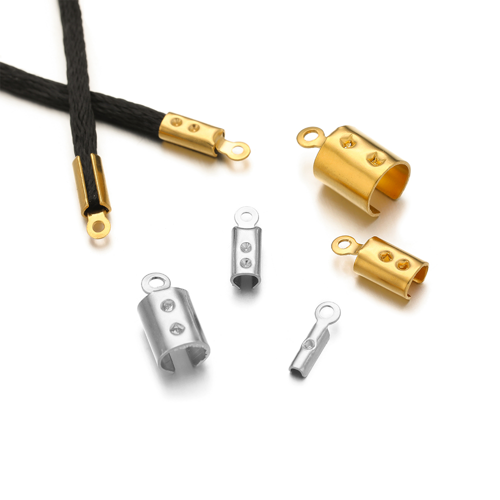 Leatherwork Diy - 50pcs Stainless Steel High Quality Crimp