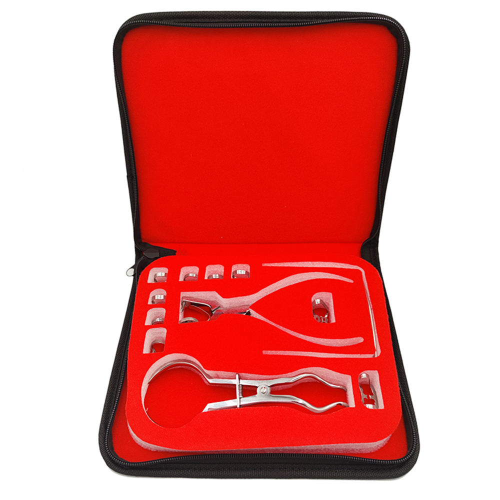 Leatherwork Tool Kit - Dentistry Dam Hole Puncher Set With