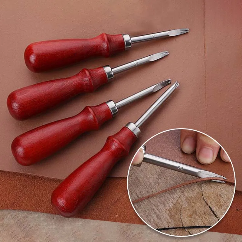 Leatherwork Edge Beveler - Leather Common Edge Beveler Skiving Craft
