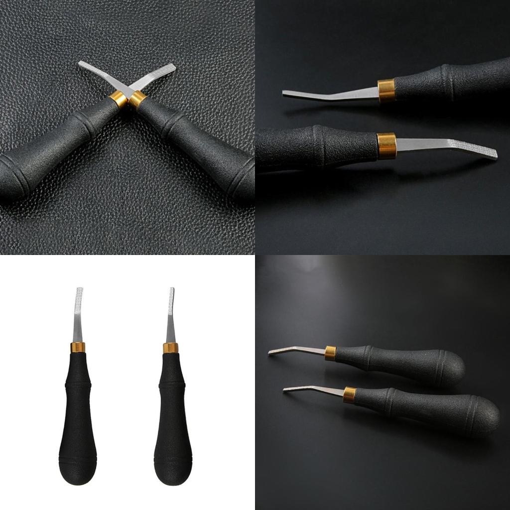 Leatherwork Edge Beveler - Leather-Edge Beveler Skiving Rougher DIY Leather-Working