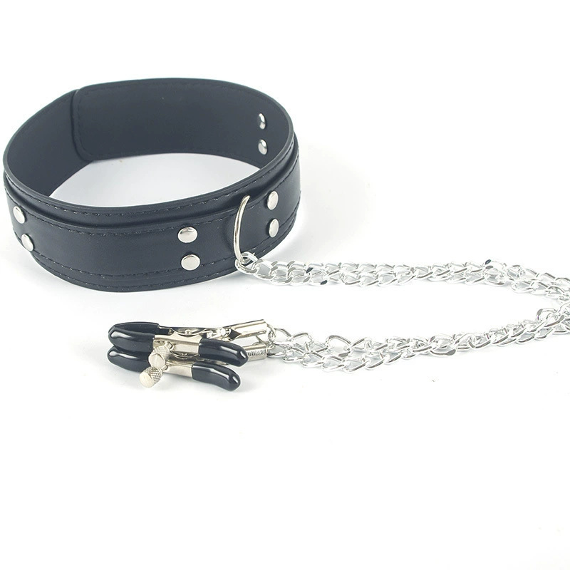 Punk Leather Neck Choker Colla - Leatherwork Clamp ulasan dan harga