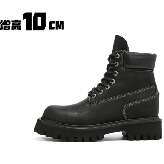 Short boots cowhide men's wint - Leatherwork Clamp ulasan dan harga
