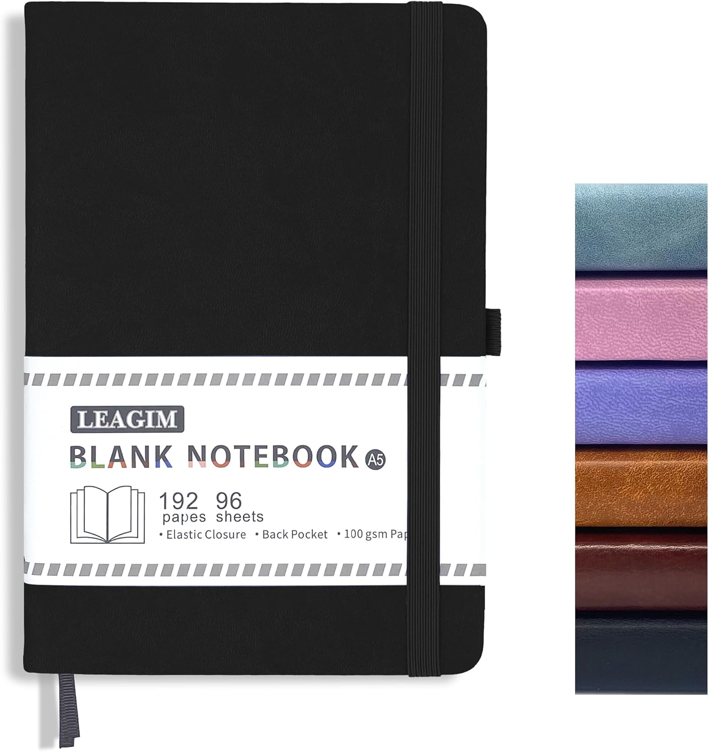 Blank Journal Notebook A5 192  - Leatherwork Journal ulasan dan harga