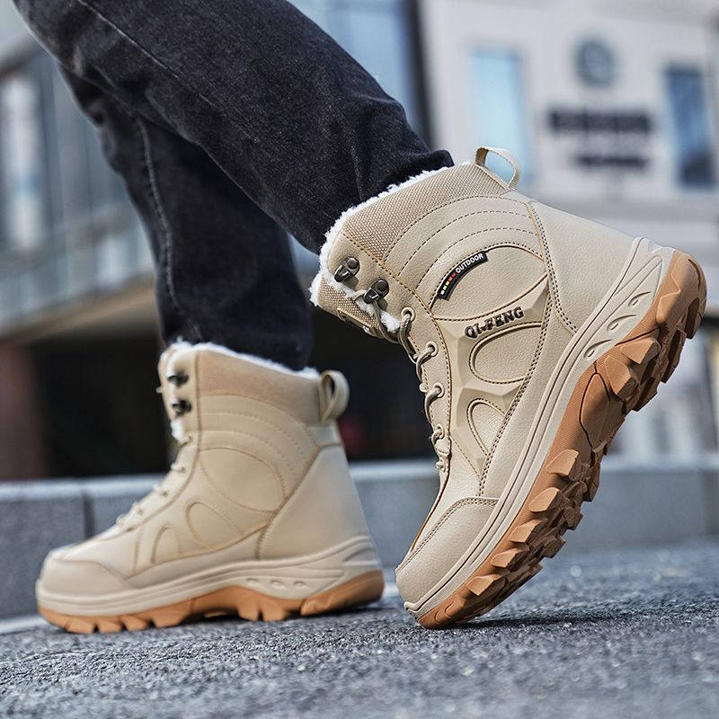 Outdoor Hiking Boots Plus Size - Leatherwork Training ulasan dan harga