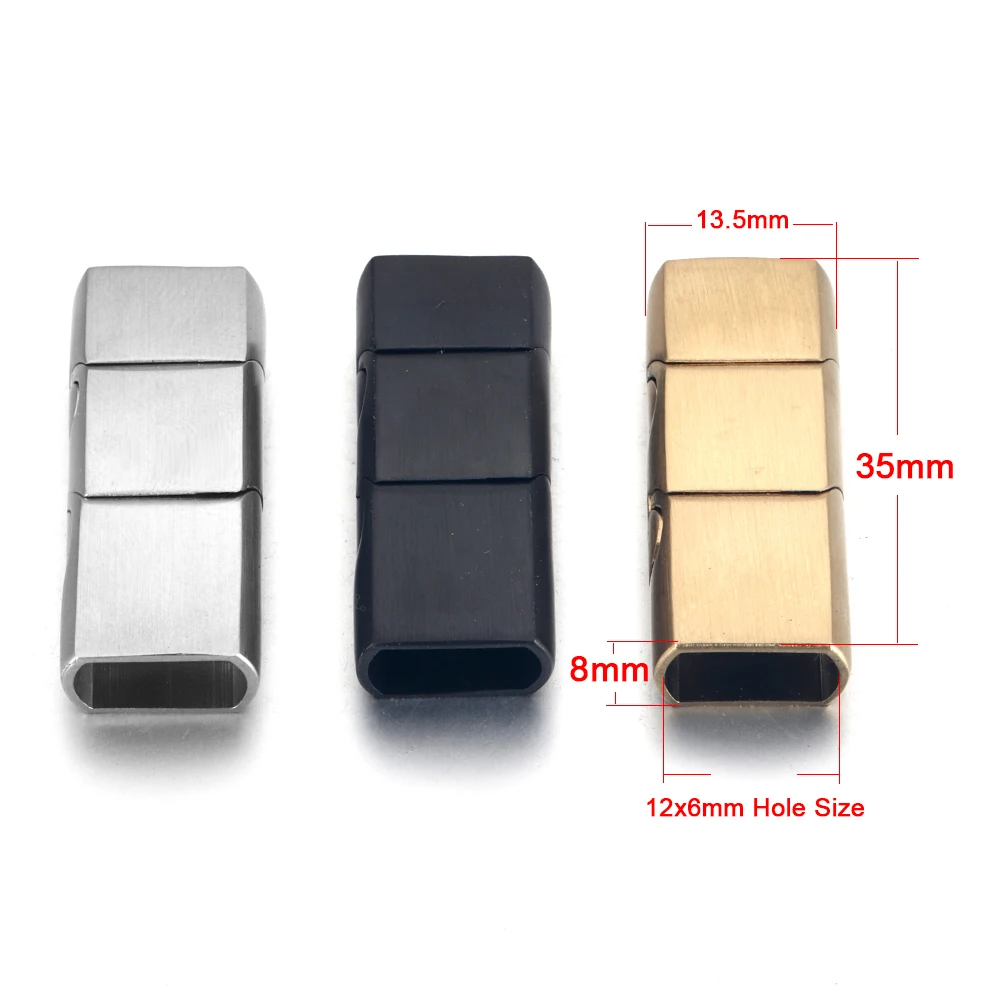 Extended Stainless Steel Clasp - Leatherwork Diy ulasan dan harga
