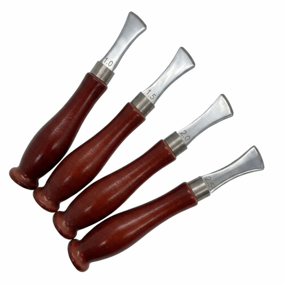 4pcs Precision Beveler Leather - Leatherwork Edge Beveler ulasan dan harga