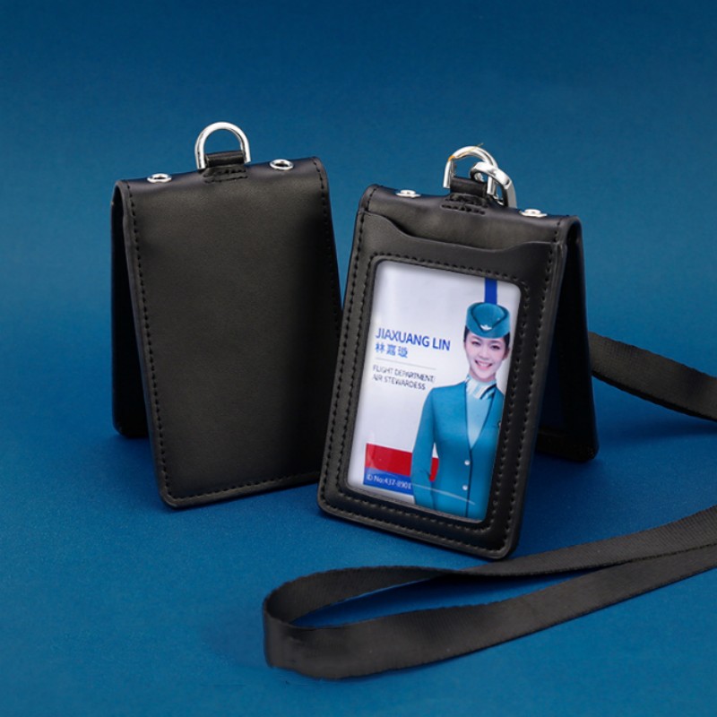 Leather Work ID Card Set Emplo - Leatherworker Name ulasan dan harga