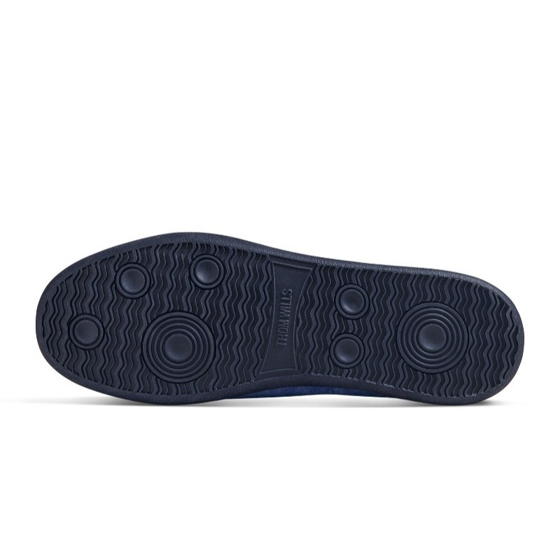 Luxury Cowhide Sneakers Blue C - Leatherwork Training ulasan dan harga