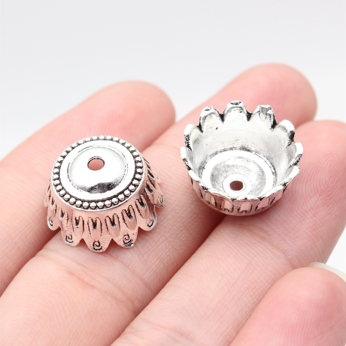 Metal Tassel Caps End Stopper  - Leatherwork Diy ulasan dan harga
