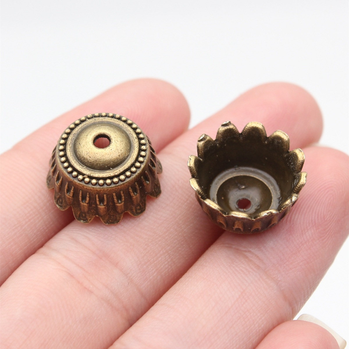 Metal Tassel Caps End Stopper  - Leatherwork Diy ulasan dan harga