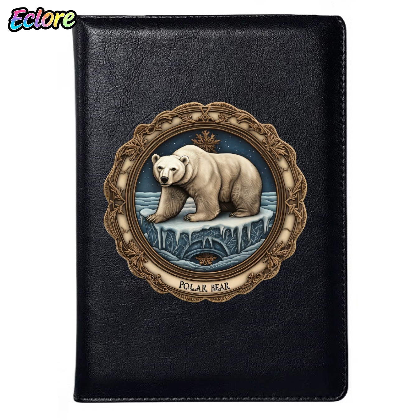 Vintage Embossed Bear A5 Leath - Leatherwork Journal ulasan dan harga
