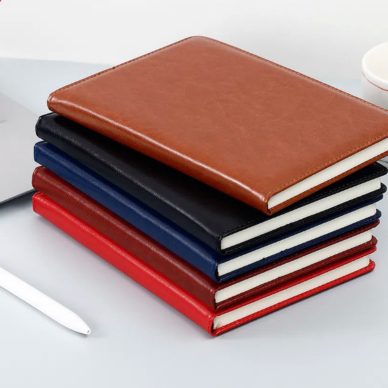 Vintage Embossed Bear A5 Leath - Leatherwork Journal ulasan dan harga