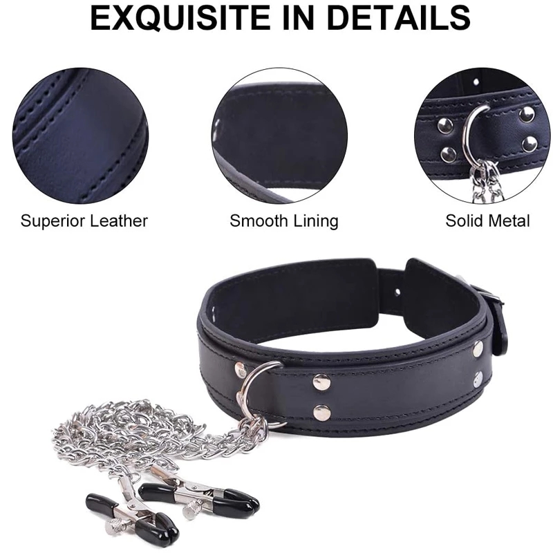 BDSM Bondage Restraint Equipme - Leatherwork Clamp ulasan dan harga