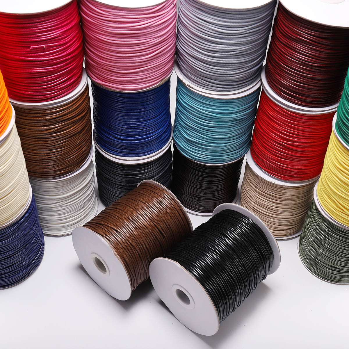 10M/Lot 0.5-2.5mm Leather Line - Leatherwork Diy ulasan dan harga