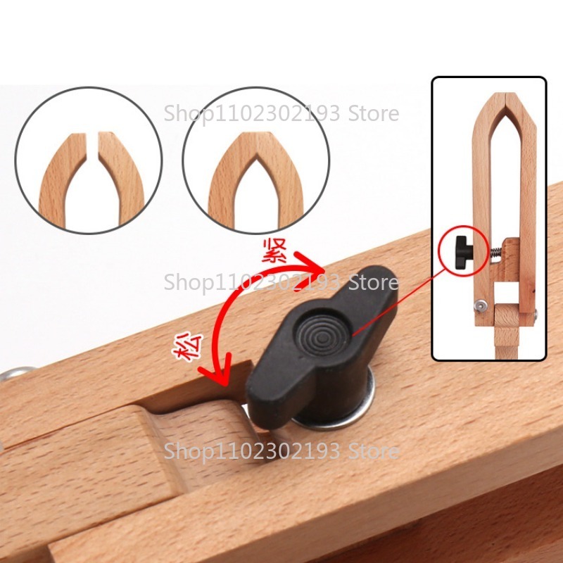 Foldable Wooden Clamp Adjustab - Leatherwork Clamp ulasan dan harga
