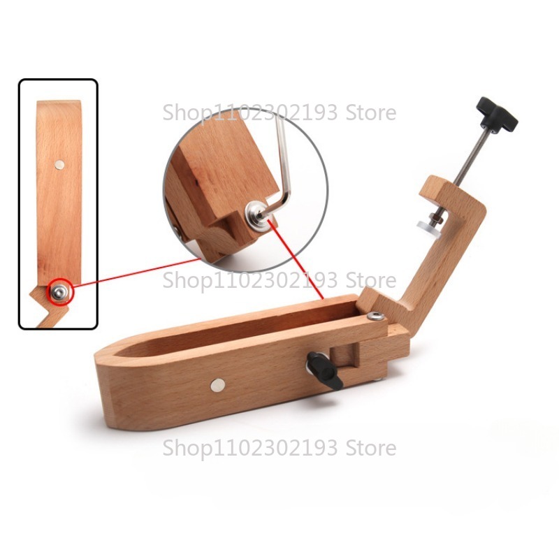 Foldable Wooden Clamp Adjustab - Leatherwork Clamp ulasan dan harga