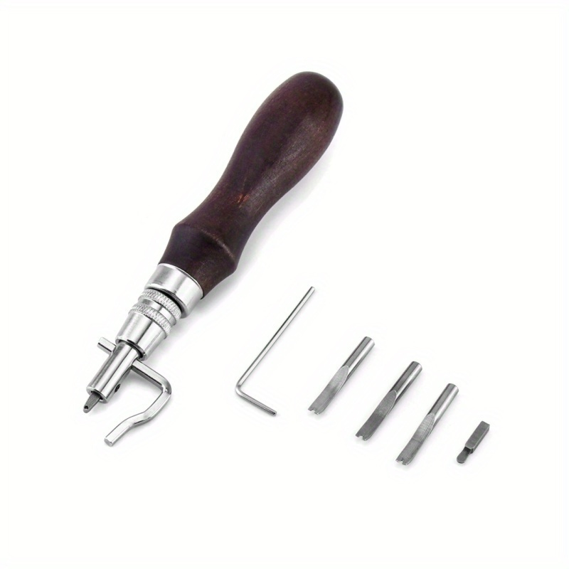 7 In 1 Leather GrooverTool,Pro - Leatherwork Edge Beveler ulasan dan harga