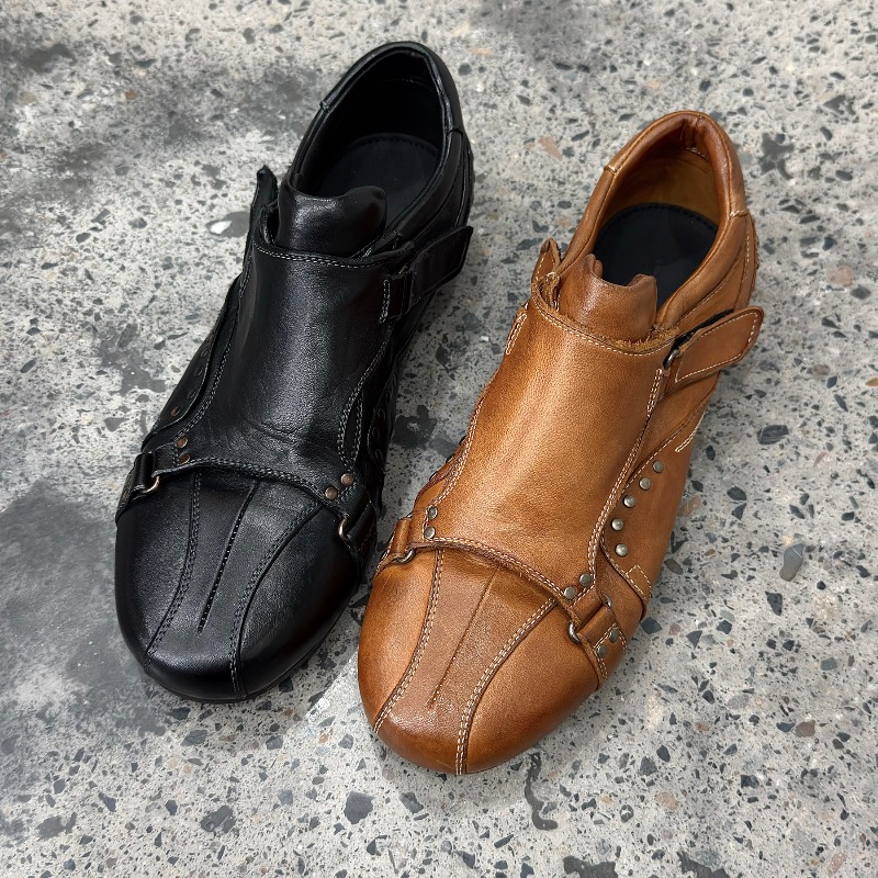 Handmade Washed Rivet Motorcyc - Leatherwork Training ulasan dan harga