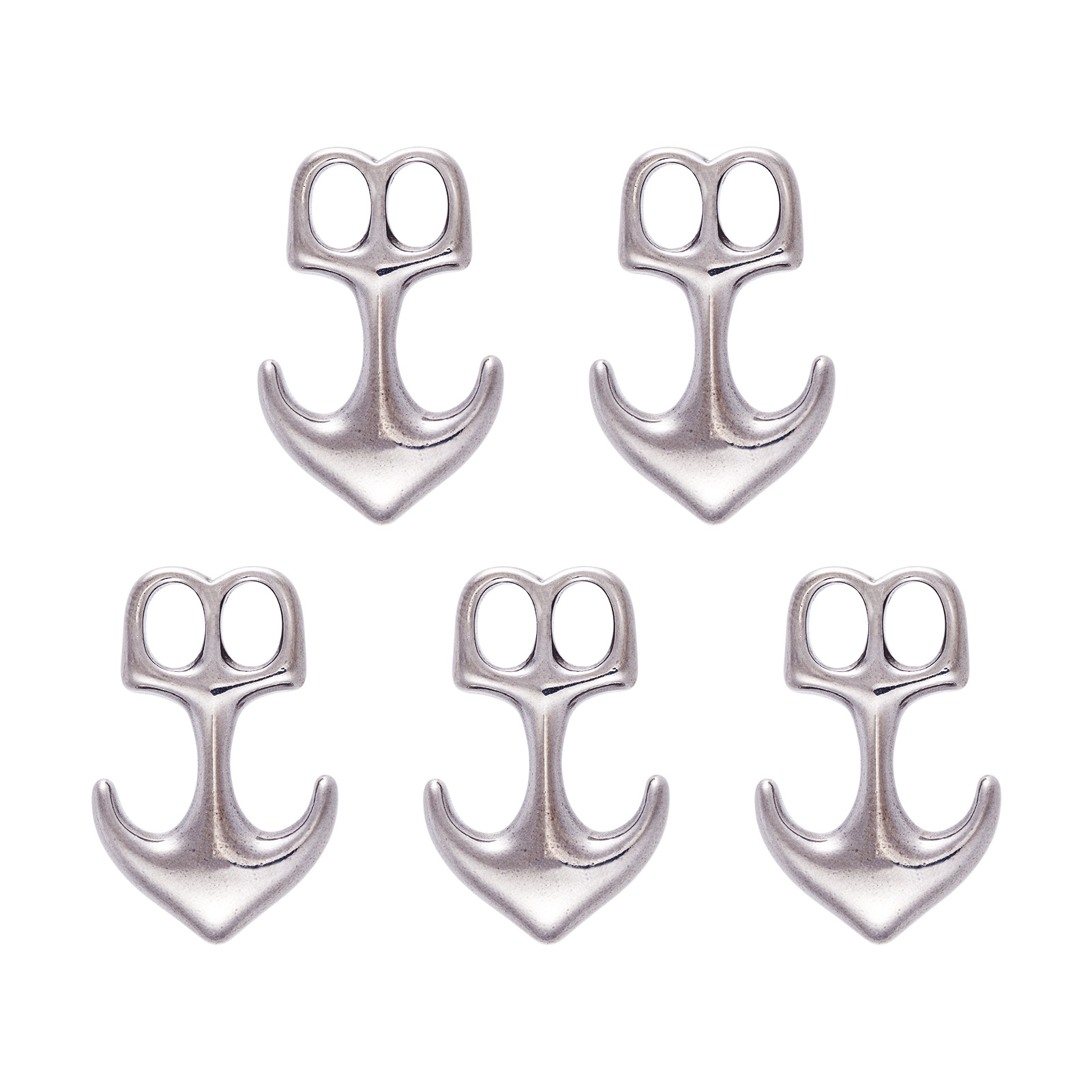 5pcs Anchor Hook Clasps 304 St - Leatherwork Diy ulasan dan harga