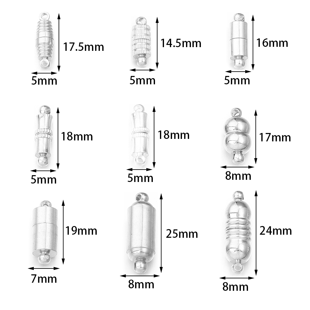 5pcs/lot Strong Magnetic Clasp - Leatherwork Diy ulasan dan harga
