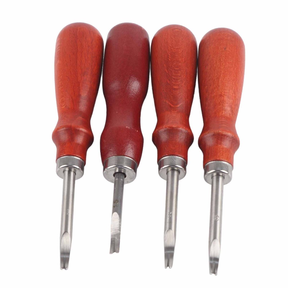 4 PCS Keen Edge Leather Edge B - Leatherwork Edge Beveler ulasan dan harga