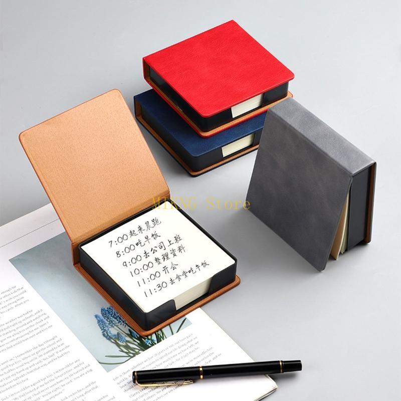 Fashion Sticky Note Box Leathe - Leatherworker Name ulasan dan harga