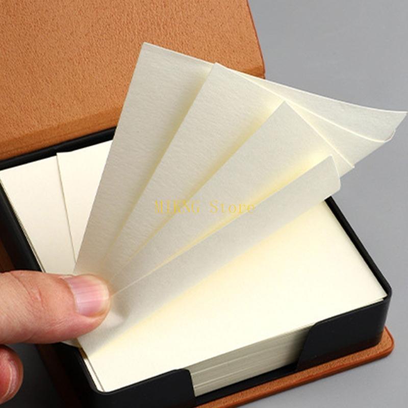 Fashion Sticky Note Box Leathe - Leatherworker Name ulasan dan harga