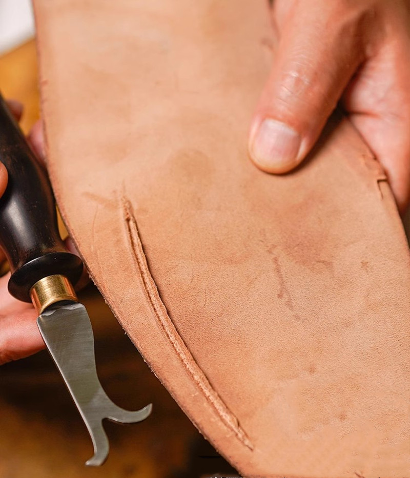 Stainless Steel Cobbler Knife  - Leatherwork Clamp ulasan dan harga