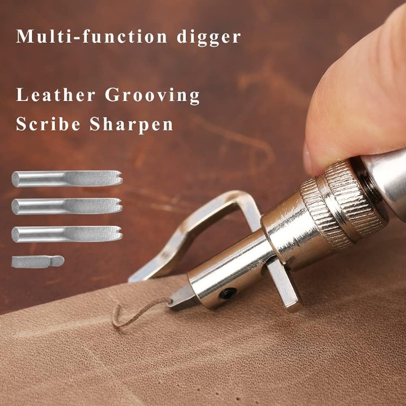 7 in 1 Pro Adjustable Leather  - Leatherwork Edge Beveler ulasan dan harga