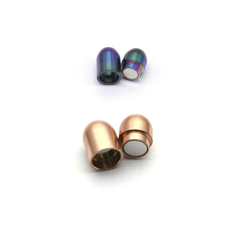 5Pcs/Lot Stainless Steel Magne - Leatherwork Diy ulasan dan harga