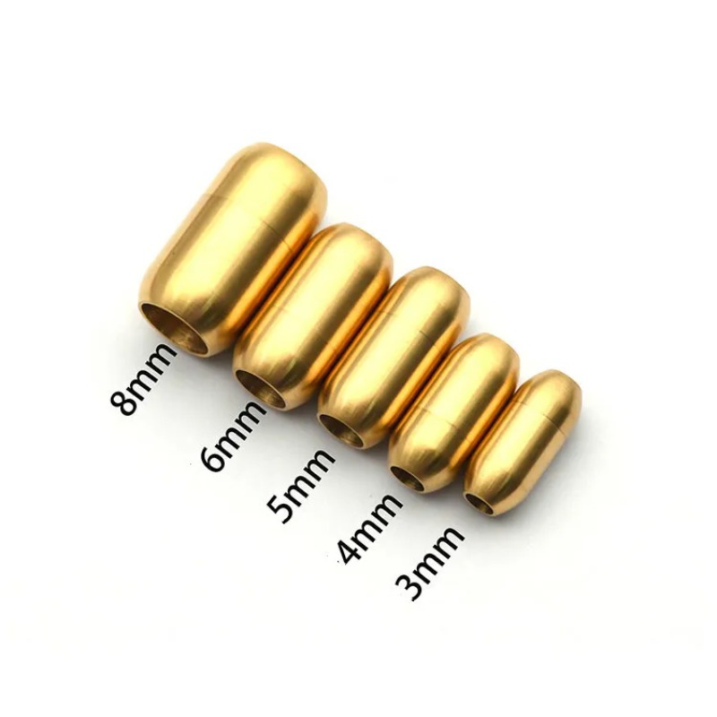 5Pcs/Lot Stainless Steel Magne - Leatherwork Diy ulasan dan harga
