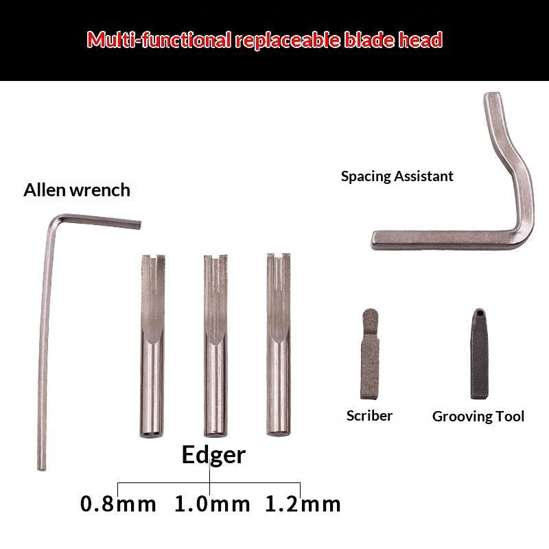7 In 1 Leather GrooverTool,Pro - Leatherwork Edge Beveler ulasan dan harga