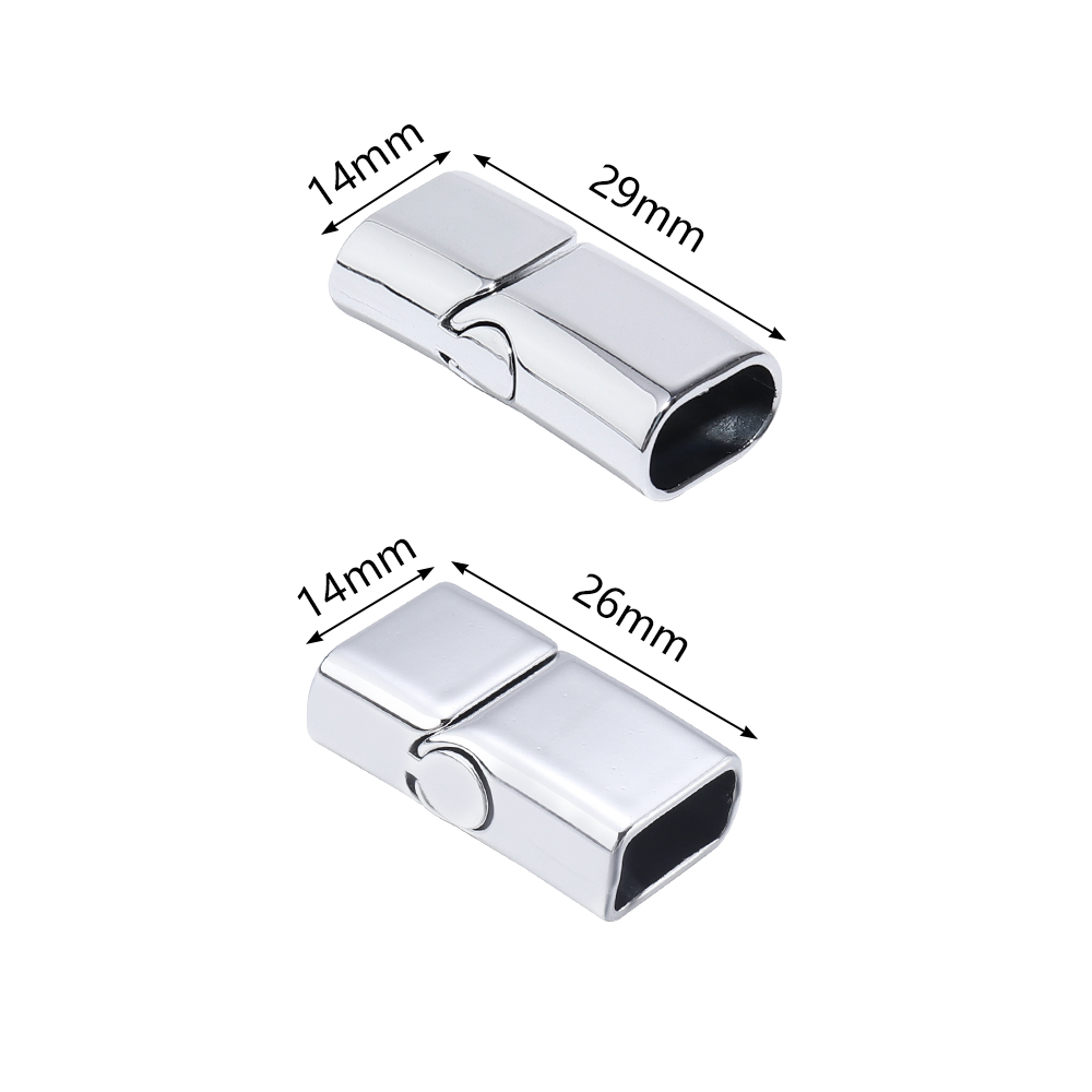 5Pcs Alloy Magnetic Clasps Rou - Leatherwork Diy ulasan dan harga