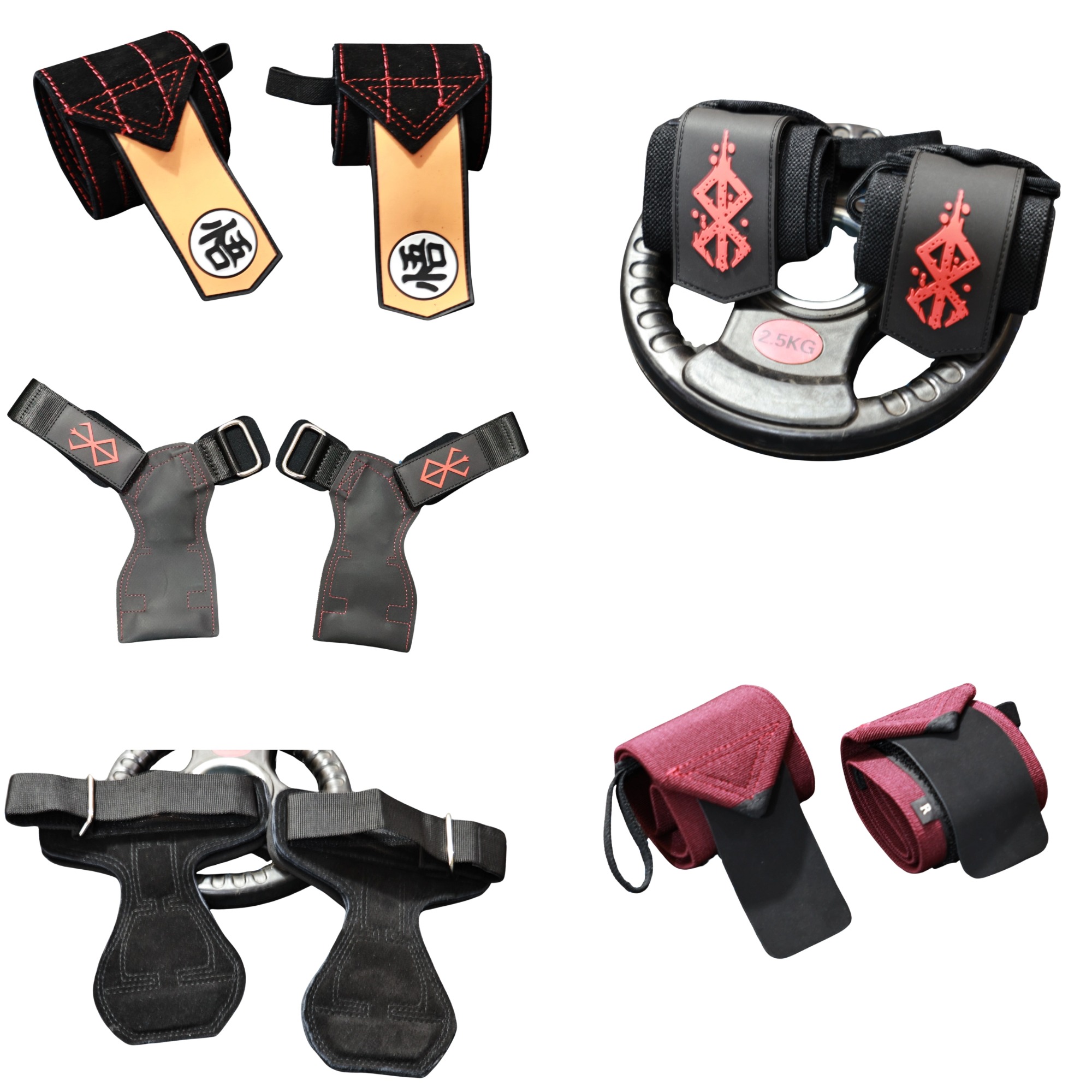 Wrist Wraps for Weightlifting  - Leatherwork Training ulasan dan harga